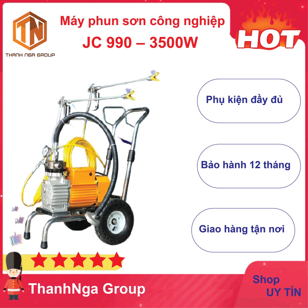 Máy phun sơn công nghệ Đài Loan GK990 – 4000W