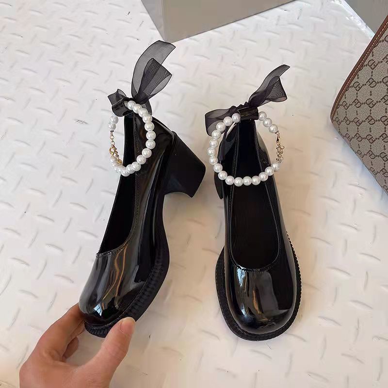 Giày Cao Gót Thiết Kế Mới Cao Cấp Thời Trang Theo Phong Cách Pháp Cho Nữ