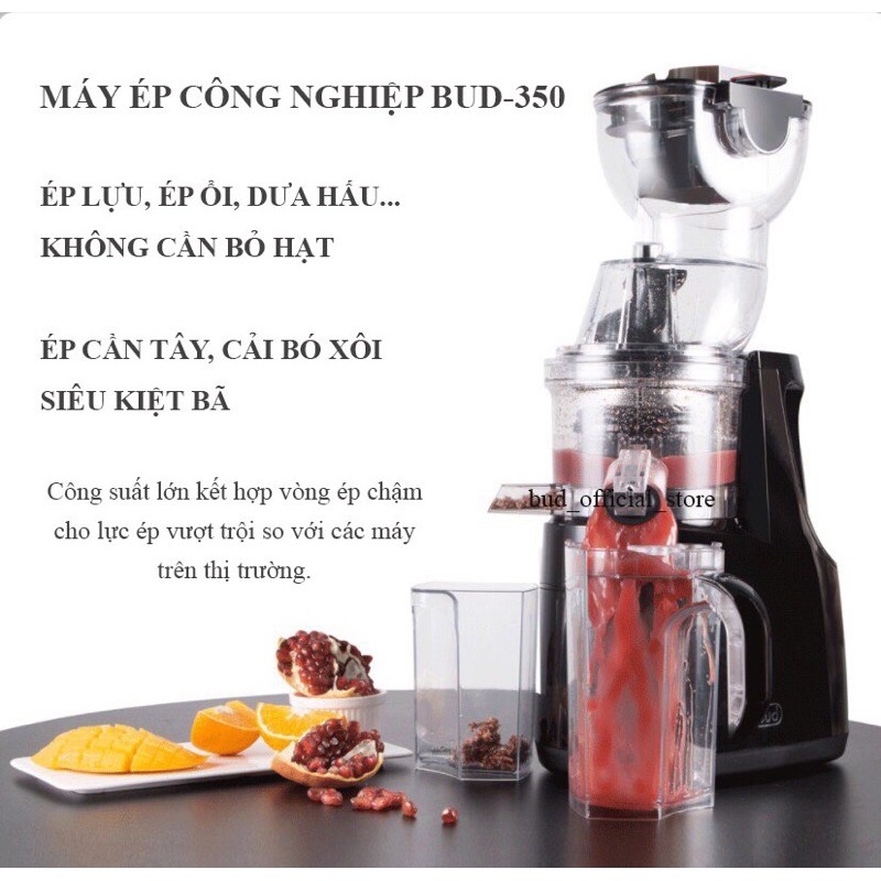 Máy ép chậm công nghiệp BUD XIAOMIép siêu chậm 37 vòng/phút công suất 250W