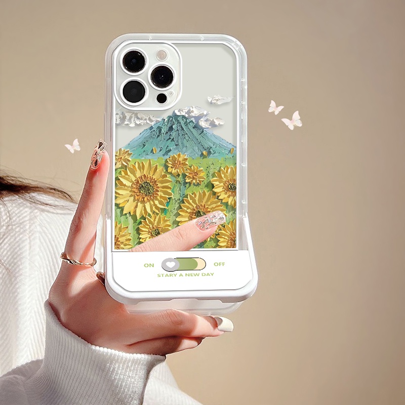 Ốp Điện Thoại TPU Chống Sốc Họa Tiết Tranh Sơn Dầu Cho IPhone 13 Pro Max 6 6S 7 8 Plus X XR XS Max SE 2020 12 Pro Max 11