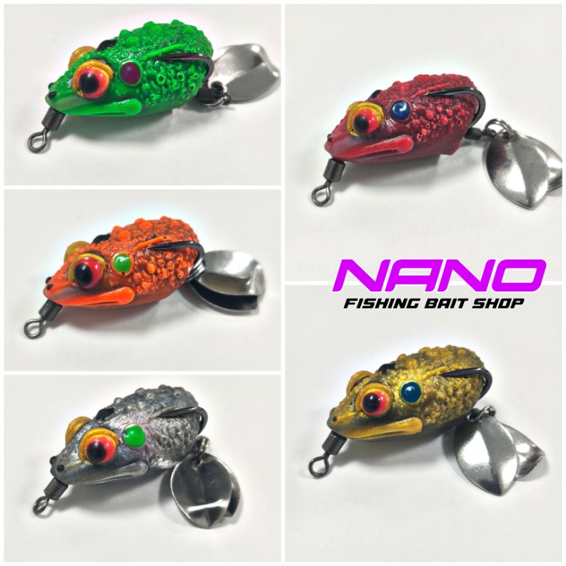 Nhái hơi Cóc SPICY 3.5cm 6.5gr THAILAND