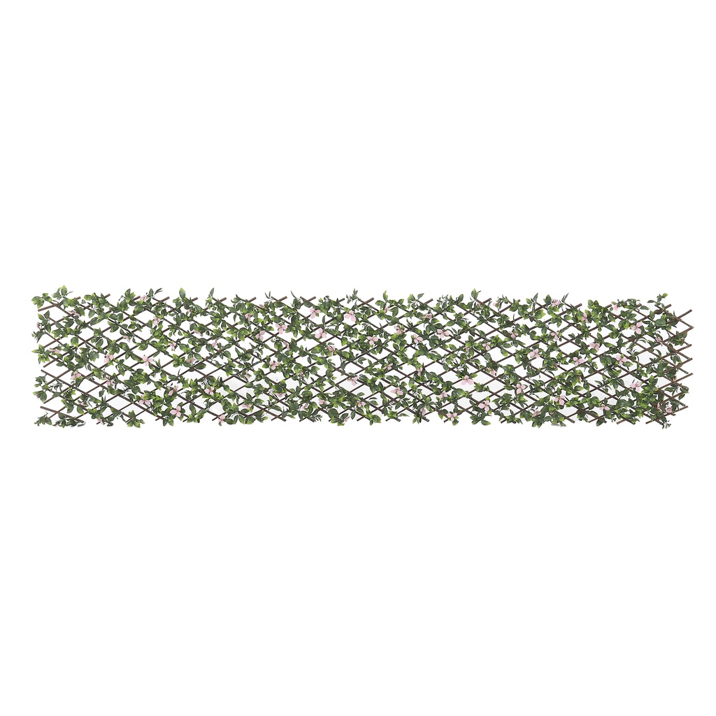 Homebase SPRING Hàng rào cỏ lá nhân tạo bằng nhựa có thể mở rộng chiều ngang BERRY W200XD3X100CM màu nâu