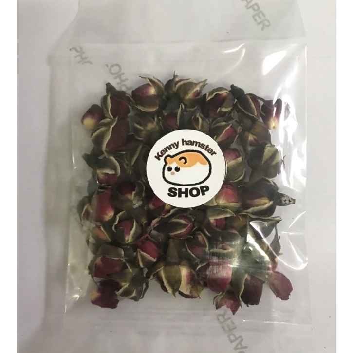 Nụ Hoa Hồng Sấy Khô Giải Nhiệt Cho Hamster Và Thú Cưng