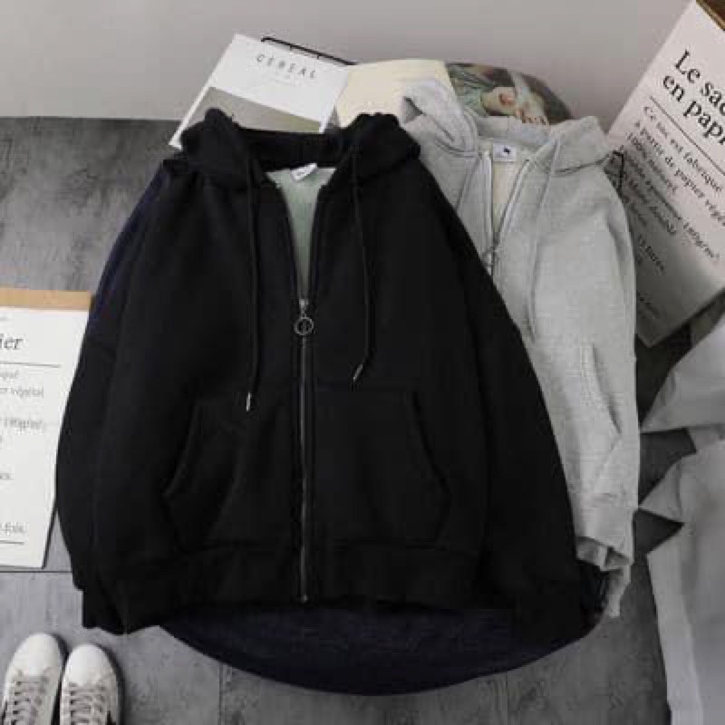 ÁO KHOAC HOODIE KÈM LOT LÔNG | BigBuy360 - bigbuy360.vn