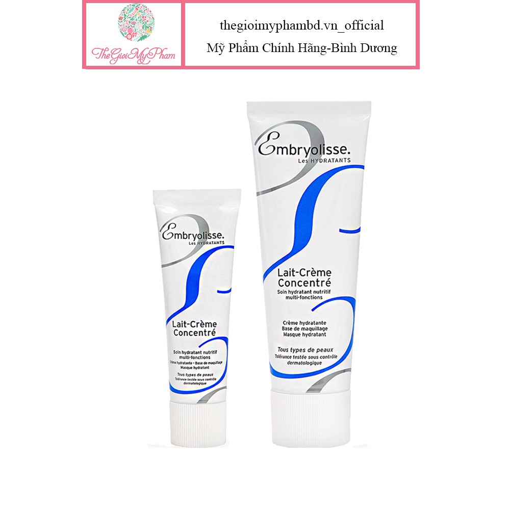 Kem Dưỡng Cấp Ẩm Phục Hồi Da Embryolisse Lait Crème Concentré 30ml-75ml