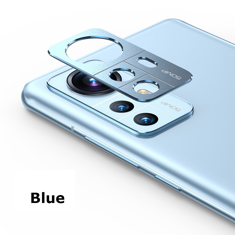 Ốp Điện Thoại Chống Trầy Xước Có Vòng Kim Loại Bảo Vệ Ống Kính Máy Ảnh Cho Xiaomi 12 12T 12S 12X Pro