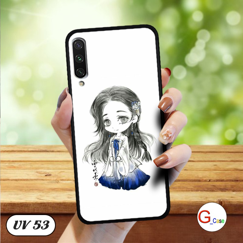 Ốp điện thoại Xiaomi Mi A3 - lưng nhám viền dẻo