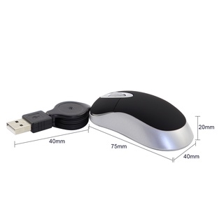 Chuột Mini Có Dây Cho Máy Tính / PC / Laptop