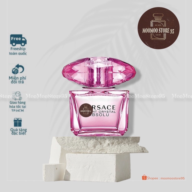 -𝐌𝐨𝐨𝐌𝐨𝐨- 10ml - Versace Bright Crystal Absolu | Nước hoa nữ