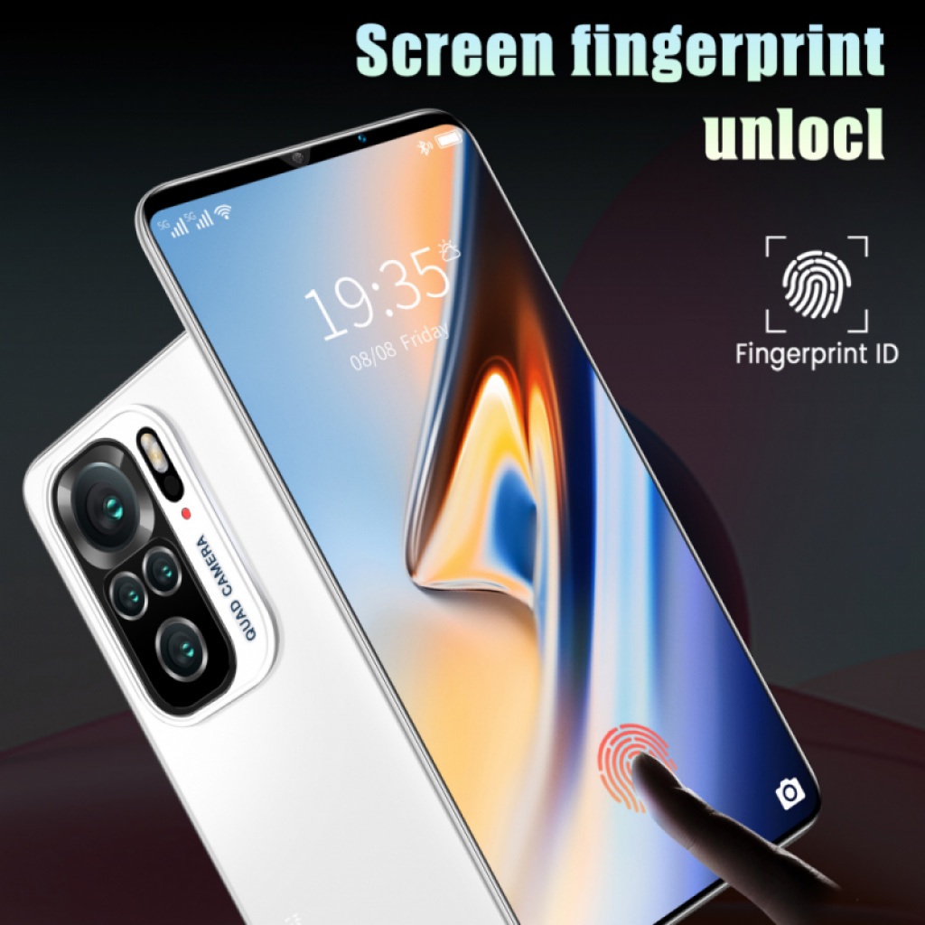 Điện thoại thông minh Note10 pro Bán di động chính hãng  Máy ảnh HD hình lớn game thẻ kép Android 5G COD