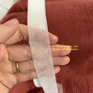 Cuộn viền vải không dệt 2cm