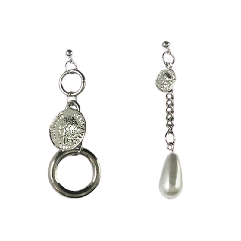 Khuyên Tai Dáng Dài Đính Ngọc Trai Phong Cách Hàn Quốc 22642 Mới