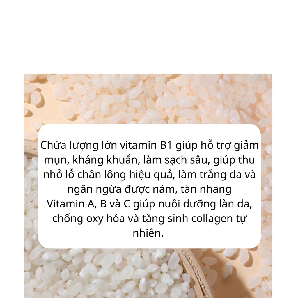 Serum GẠO Dưỡng Ẩm Dưỡng Trắng Chống Lão Hóa Nhẹ Dịu Nội Địa Trung