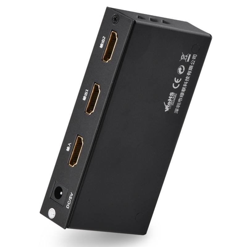 Bộ Chia Cổng HDMI 1 Ra 2 Hỗ Trợ 4K@30Hz Ugreen 40201 Chính Hãng