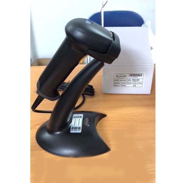 Máy quét mã vạch Antech AS1260 - Máy quét mã Barcode 1D có dây cầm tay