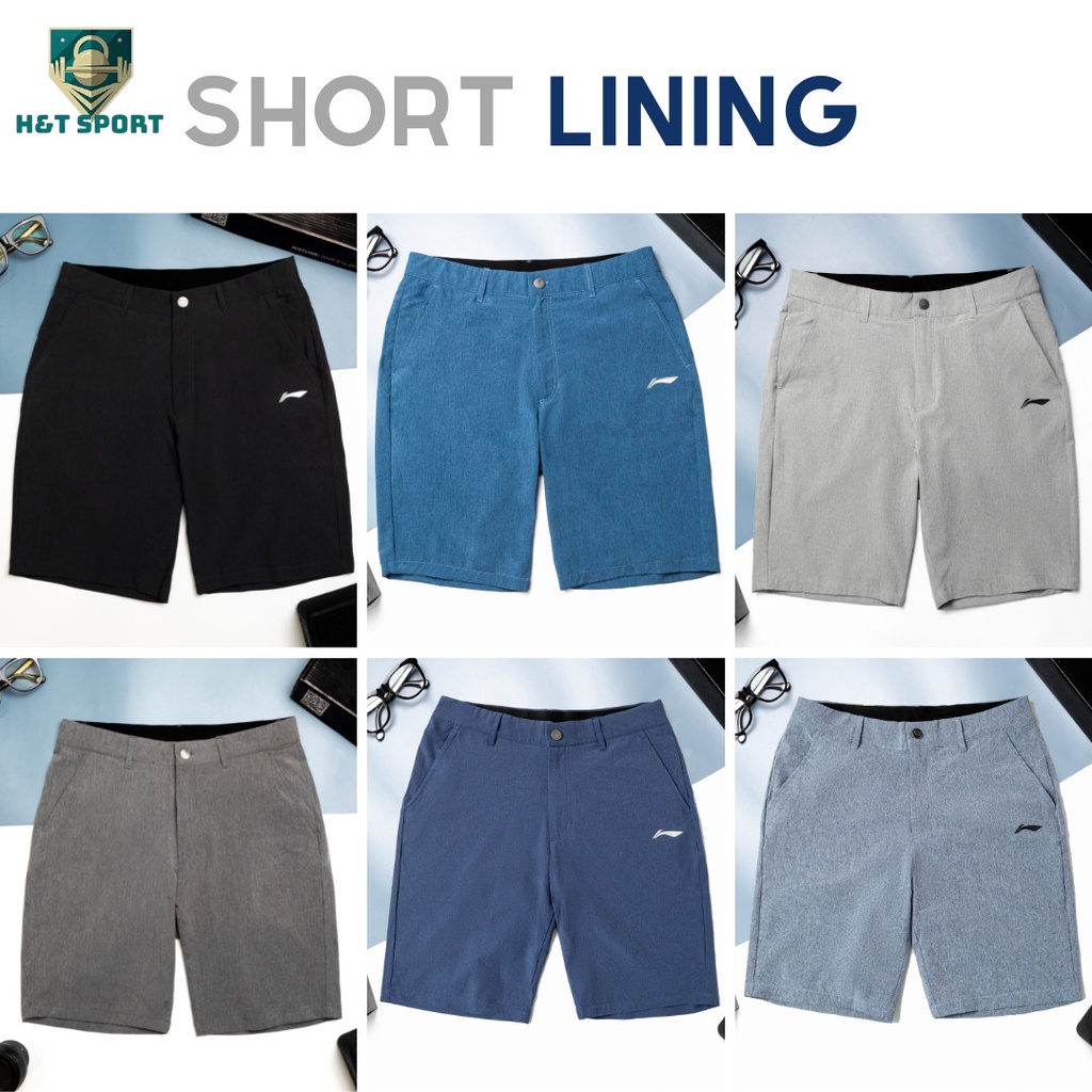 Quần Short Nam, Quần short Golf Lining Co Dãn Cao Cấp HTsport
