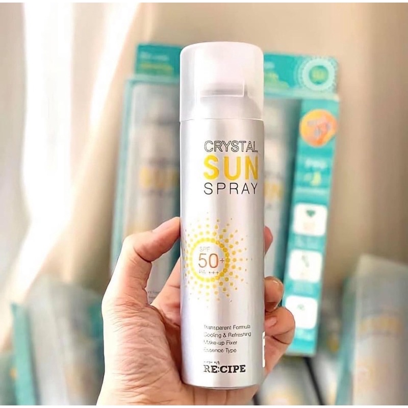 [CHÍNH HÃNG] Xịt chống nắng Crystal Sun Spray SPF 50+ PA+++