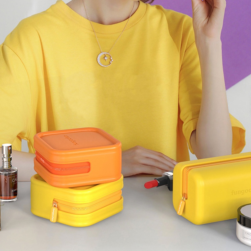 Túi Đựng Mỹ Phẩm Mini Có Khóa Kéo Đa Năng Tiện Dụng Cho Nữ