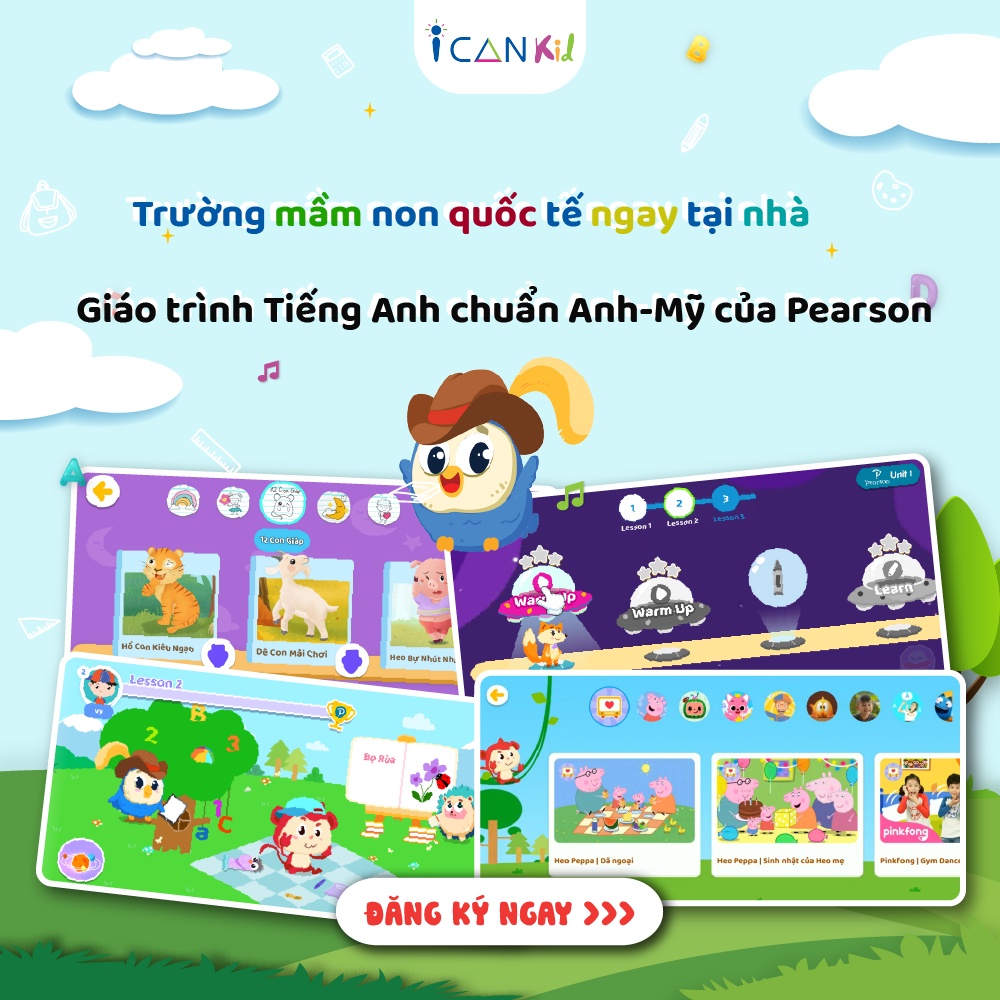 Toàn Quốc [E-Voucher] 1 mã học tiếng Anh tại phần mềm ICANKID sáng lập bởi Galaxy Education