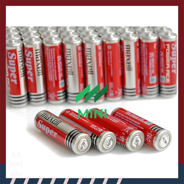 [1 Vĩ / 4 Viên] Pin AA Maxell Super Power ACE Red 1,5V