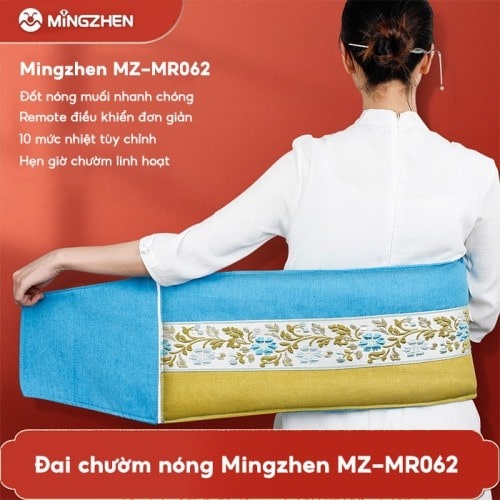 Đai chườm nóng muối biển giảm đau nhức mỏi toàn thân Ming Zhen MZ-MR062