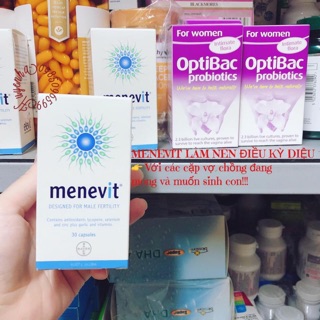 Menevit 30 viên Úc