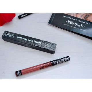Son kem Kat Von D everlasting liquid lipstick #lolita2 và #doubledare