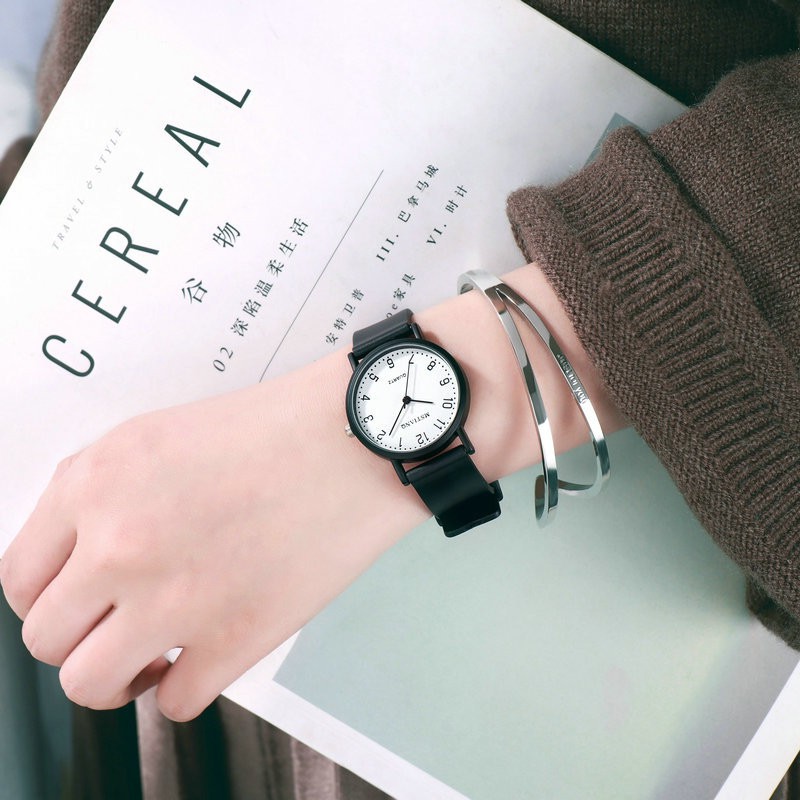 Đồng Hồ Cặp Unisex Phong Cách Hàn Quốc