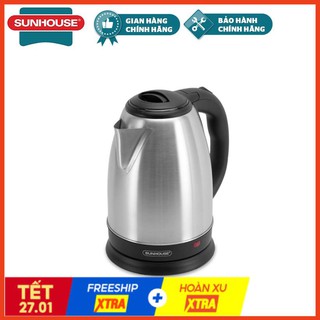 Ấm siêu tốc inox Sunhouse SHD1186 Hàng chính hãng