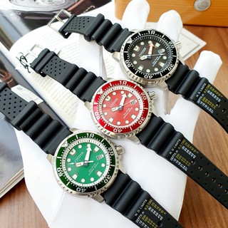 Đồng hồ nam bộ ba chính hãng Citizen Eco-Drive Promaster Diver BN0159-15X & BN0158-18X & BN0150-28E