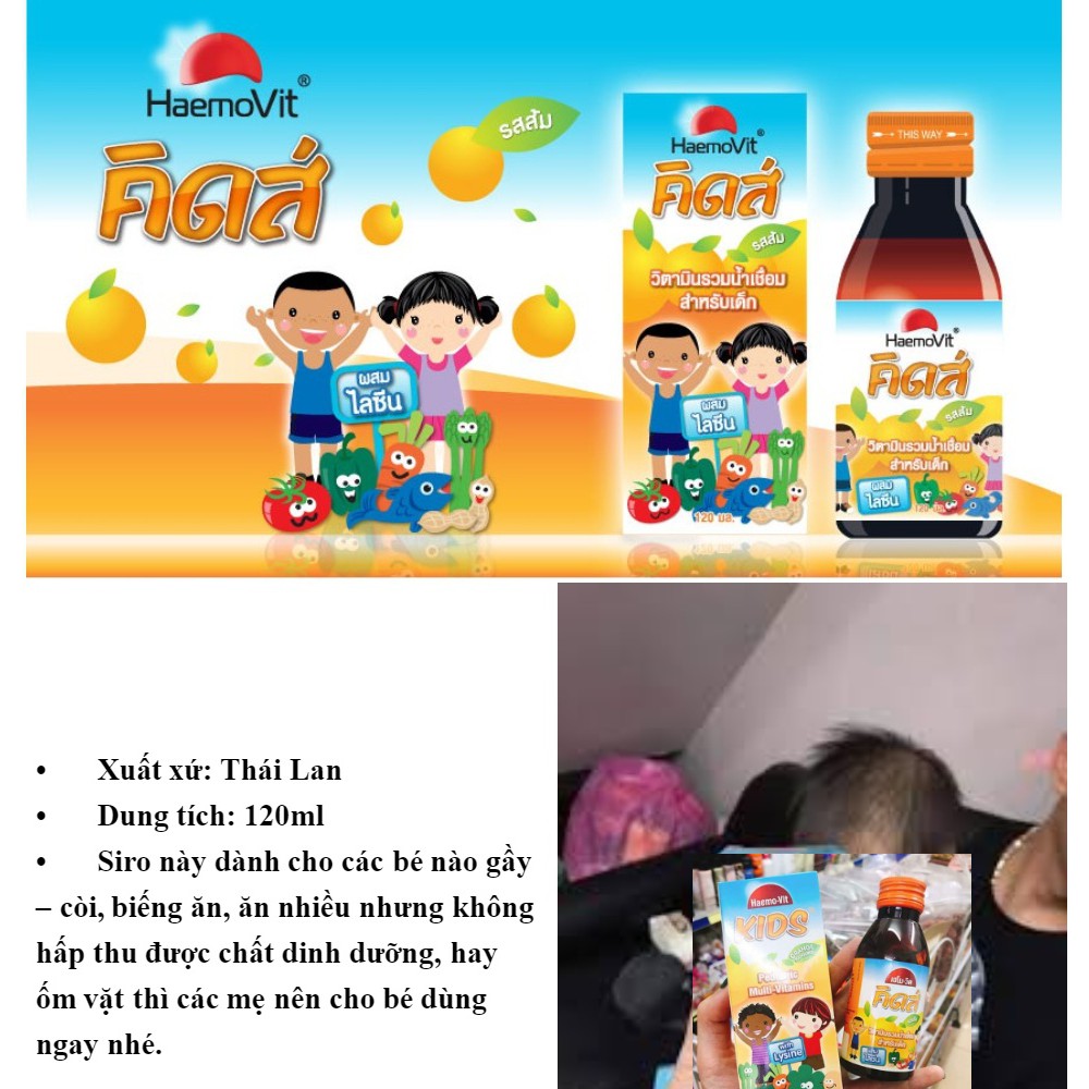 siro hamovit cho bé