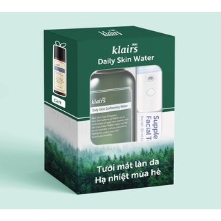 Combo Tưới Mát Làn Da Klairs Daily Water Toner