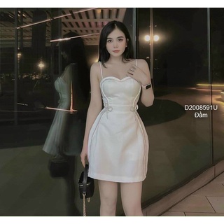 Đầm viền đá nơ 2S hàng chuẩn xinh xắn