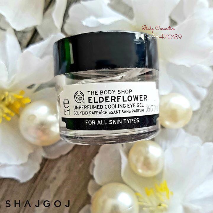 Kem Dưỡng Mắt The Body Shop Elderflower Unperfumed Cooling Eye Gel (15ml)