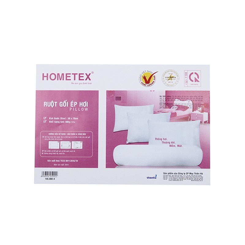 Ruột gối nằm, ruột gối hơi Hometex 40x60cm, 50x70 cm, 35x50 cm