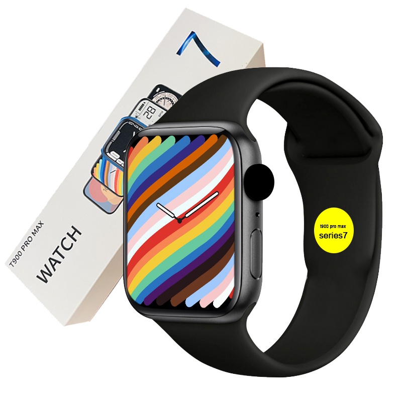 2022 mới T900 Pro MAX trả lời điện thoại đồng hồ thông minh nút đôi nút xoay Hình nền tùy chỉnh màn hình HD