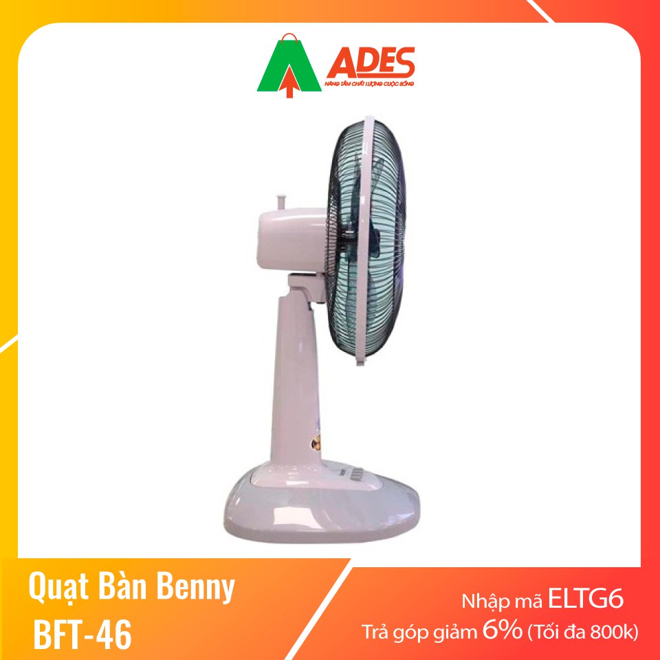 [Mã 154ELSALE2 giảm 7% đơn 300K] Quạt Benny BFT-46 | Chính Hãng, Giá Rẻ