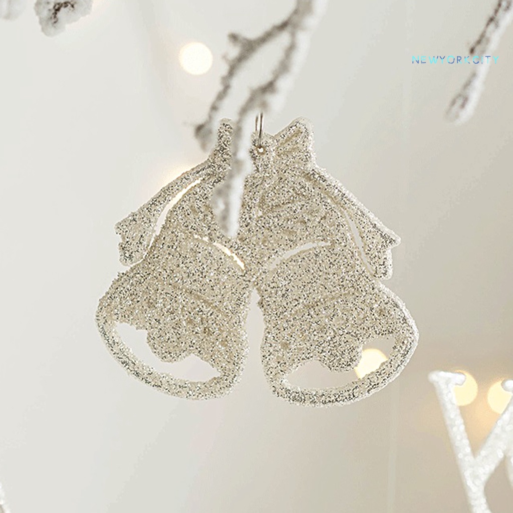 Ny-khăn Mặt Dây Chuyền Giáng Sinh Dễ Dàng Chăm Sóc Chống Biến Dạng Bóng Bắt Mắt Lễ Giáng Sinh Nhỏ Gọn