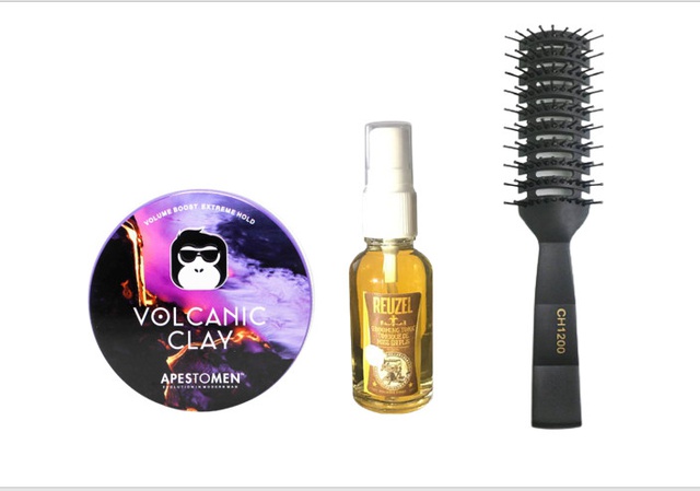 [CHÍNH HÃNG TEM SMS] Sáp Vuốt Tóc Volcanic Clay Version 4 + Tặng Reuzel Grooming Tonic 20ml + Tặng Lược Chaoba