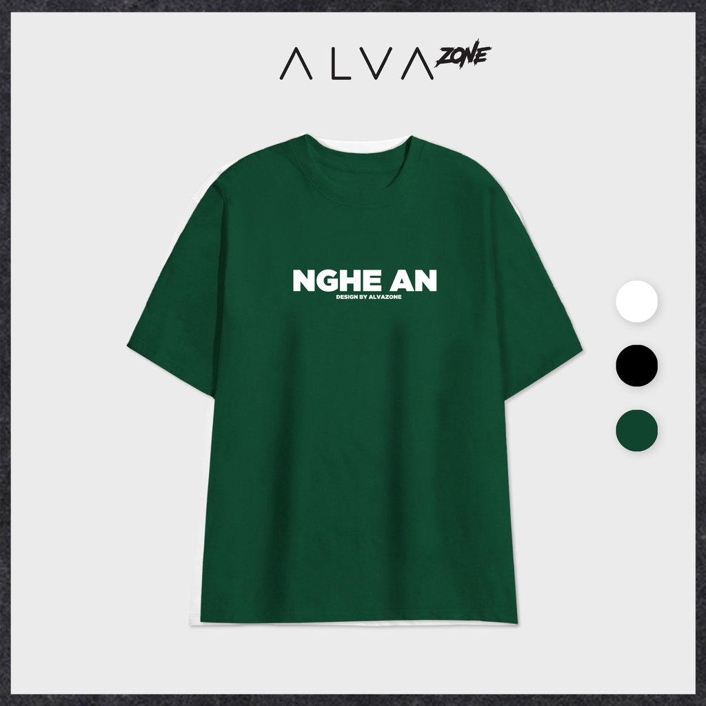 Áo Thun Nghệ An LocalBrand Phông Cổ Tròn Tay Lỡ Unisex Nam Nữ Thế Hệ Genz