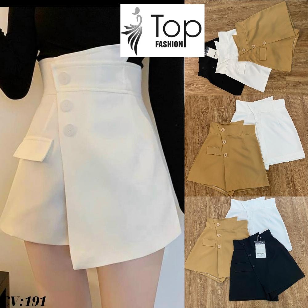 Quần giả váy,quần đùi váy kiểu dáng thon gọn nhiều màu sắc.TOPFASHION 191 | BigBuy360 - bigbuy360.vn