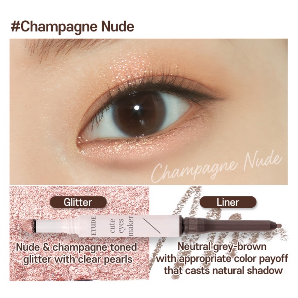 ETUDE HOUSE (Hàng Mới Về) Dụng Cụ Làm Mắt Dễ Thương 0.1g + 0.5g | BigBuy360 - bigbuy360.vn