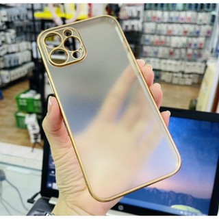 Ốp lưng LikGus nhám mờ viền xi màu iPhone 12 Mini, 12, 12 Pro, 12 Pro Max Silicon chống vân tay, Bảo vệ camera siêu đẹp
