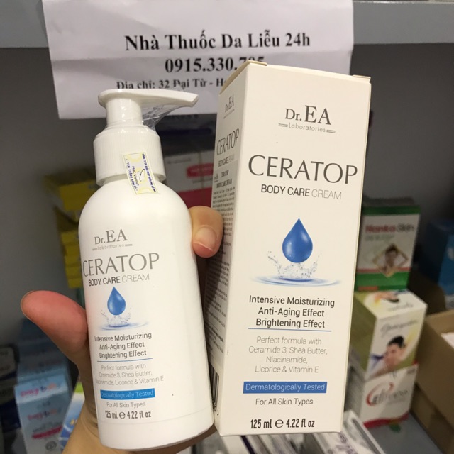 Dr.EA Ceratop body care cream 125ml kem dưỡng ẩm