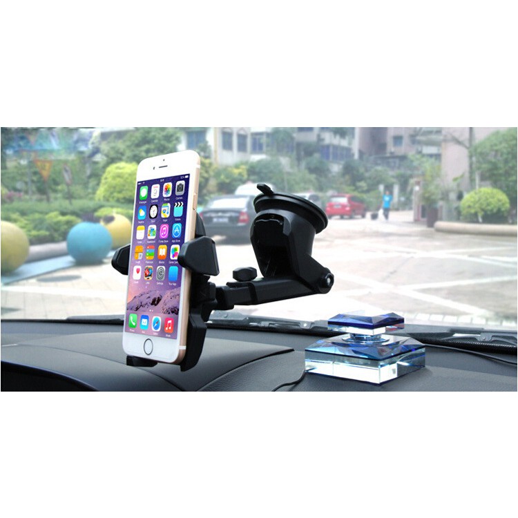 GHẾ HÍT SMARTPHONE TRÊN Ô TÔ - LONG NECK ONE-TOUCH CAR MOUNT kính cường lực iphone, kính cường lực chống nhìn, kính cườn