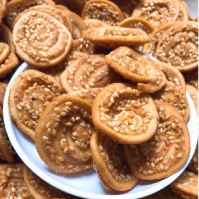 [Mã 156FMCGSALE hoàn 8% đơn 500K] 500g Tai heo mè nước cốt dừa 🌴 | BigBuy360 - bigbuy360.vn