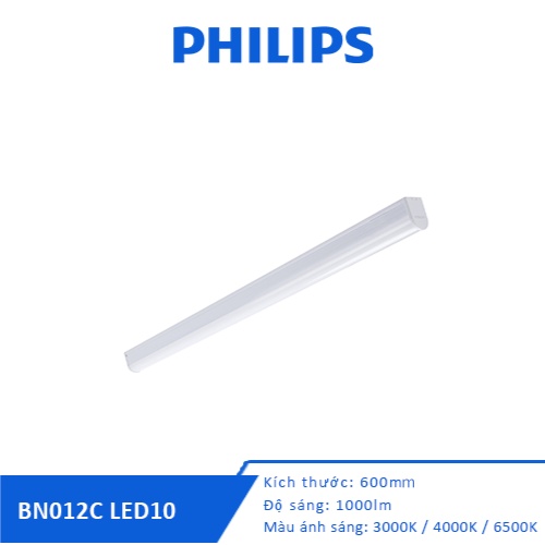 Bộ máng đèn Philips LED Batten BN012C G2  (01 đèn)