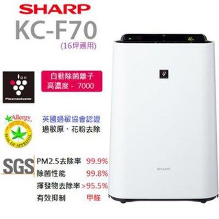 MÁY LỌC KHÔNG KHÍ SHARP KC-H50-W