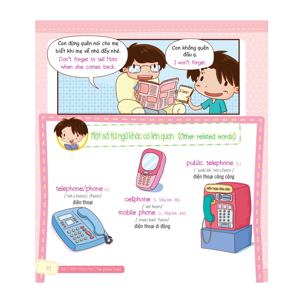 Sách Tiếng Anh Giao Tiếp Cho Trẻ Em - Family’S Activities - Các Hoạt Động Trong Gia Đình