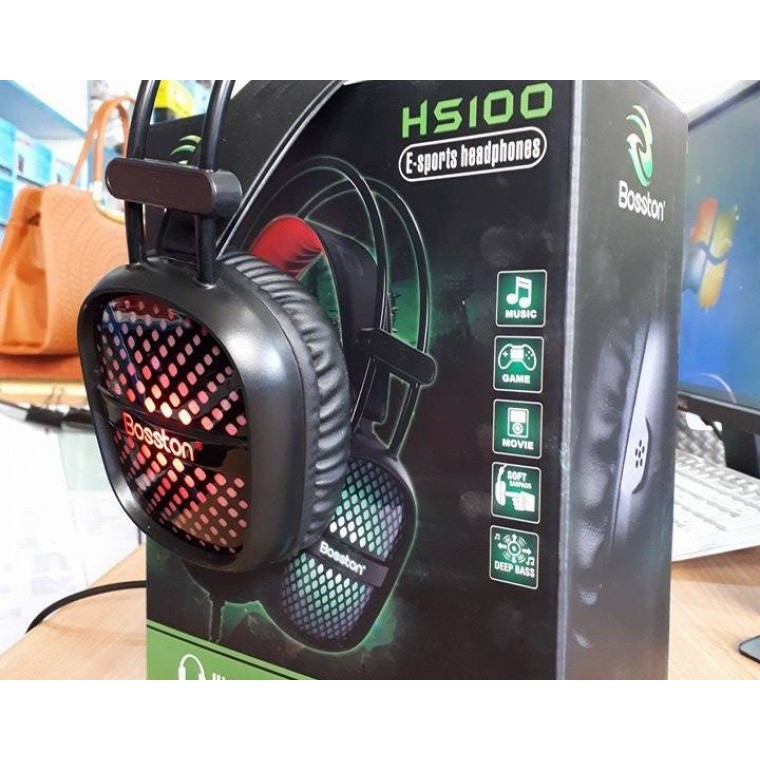 Tai nghe chơi game Bosston HS100 LED